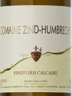 Fruity/aromatic; dry - PINOT GRIS