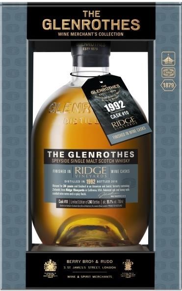 Whisky - The Glenrothes 'The Wine Merchants Collection - Ridge'