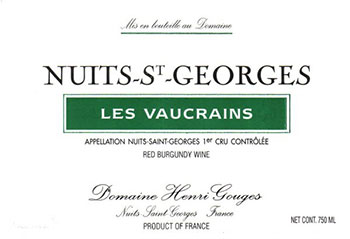Burgundy - NUITS ST GEORGES