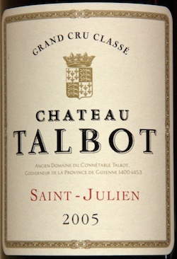 Red Bordeaux - Château TALBOT