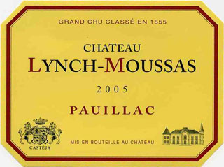Red Bordeaux - Château Lynch-Moussas. 5me Cru